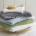 ribbed bath towel